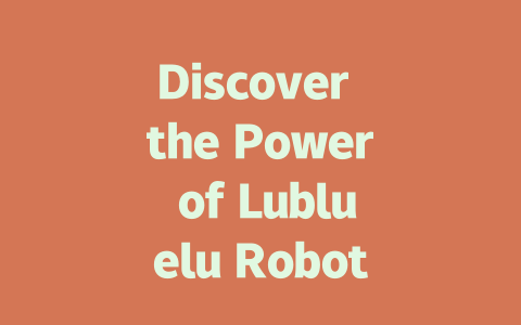 Discover the Power of Lubluelu Robot Vacuum Cleaner with Mop 4000PA