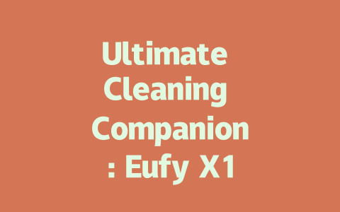Ultimate Cleaning Companion: Eufy X10 Pro Omni Robot Vacuum and Mop