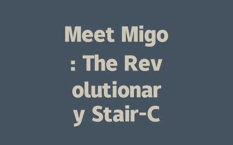 Meet Migo: The Revolutionary Stair-Climbing Robot Vacuum