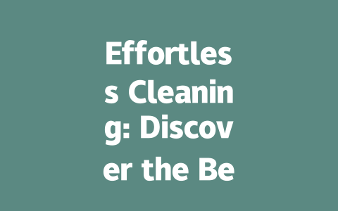 Effortless Cleaning: Discover the Best Mini Robot Vacuum Cleaners Today!