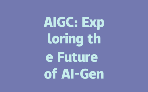 AIGC: Exploring the Future of AI-Generated Content and Its Applications