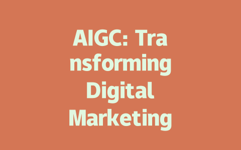 AIGC: Transforming Digital Marketing Strategies for the Future