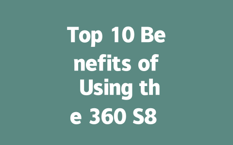 Top 10 Benefits of Using the 360 S8 Robot Vacuum Cleaner for Your Home