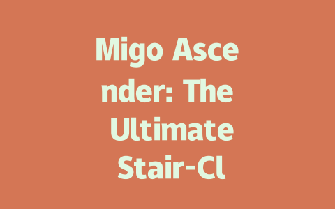 Migo Ascender: The Ultimate Stair-Climbing Robot Vacuum Experience