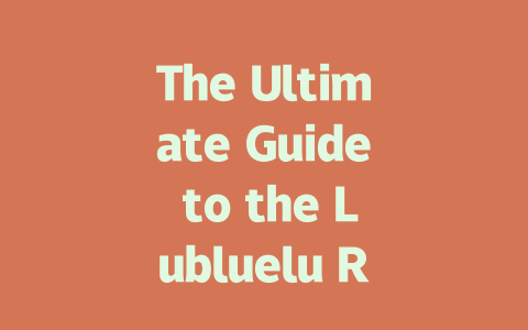 The Ultimate Guide to the Lubluelu Robot Vacuum Cleaner with Mop 4000Pa