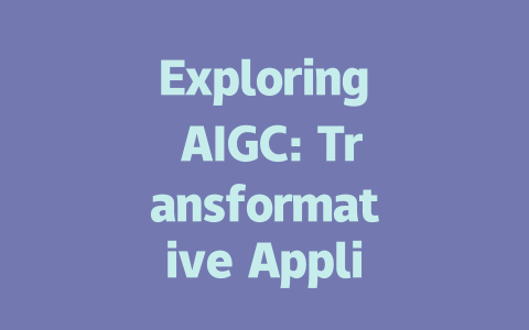 Exploring AIGC: Transformative Applications in Technology and Creativity